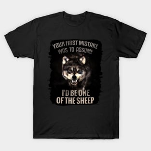 Growling Wolf T-Shirt